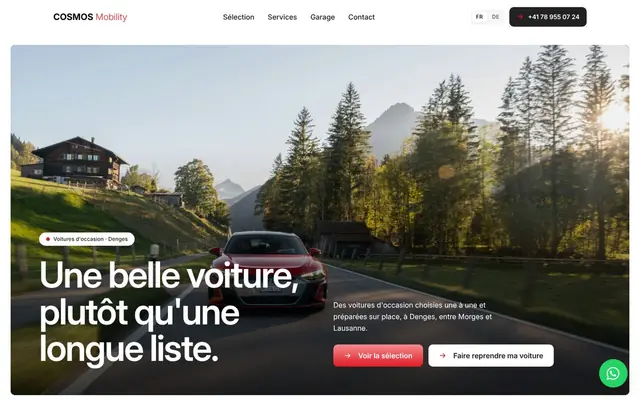 COSMOS Mobility website